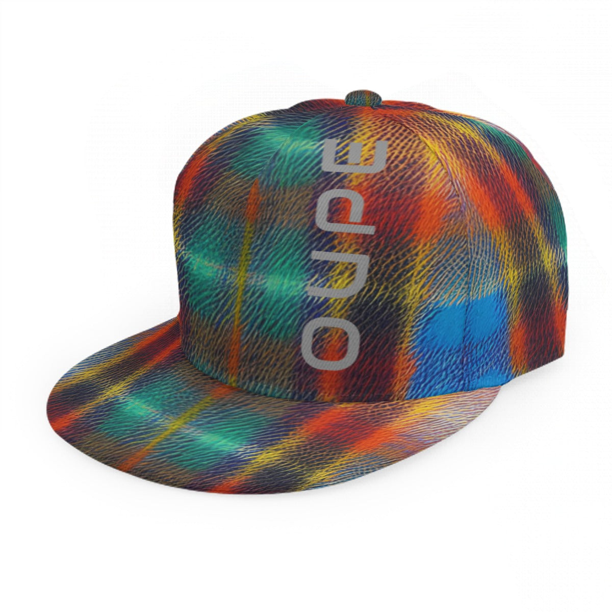 OUPE TARTAN Baseball Cap With Flat Brim