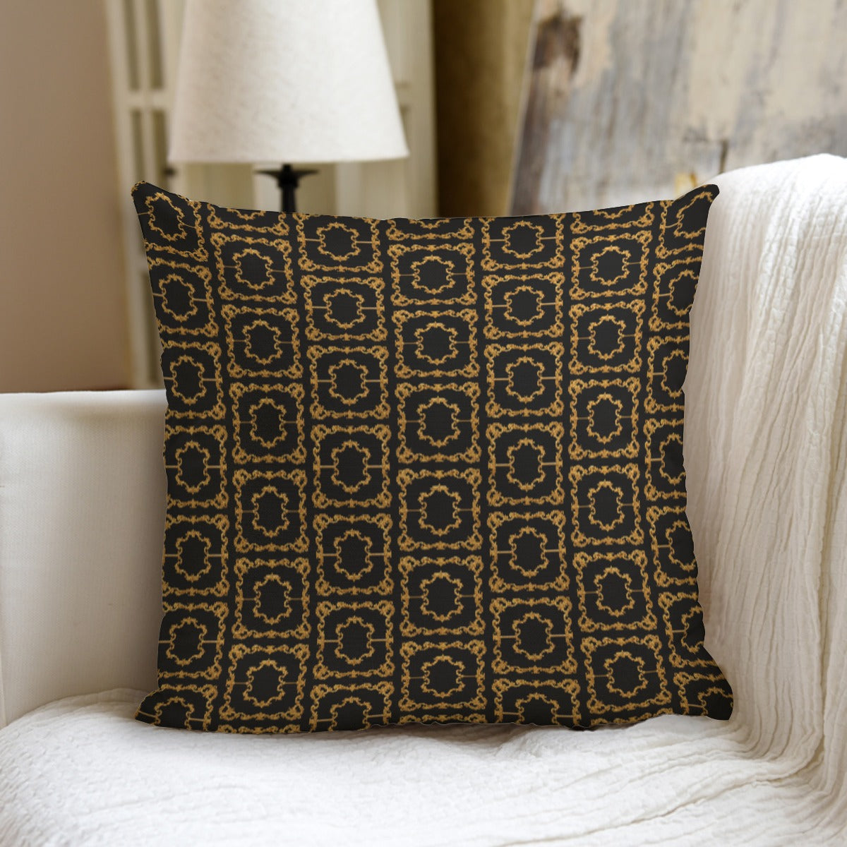 AC BAROQUE All-Over Print couch pillow with pillow Inserts