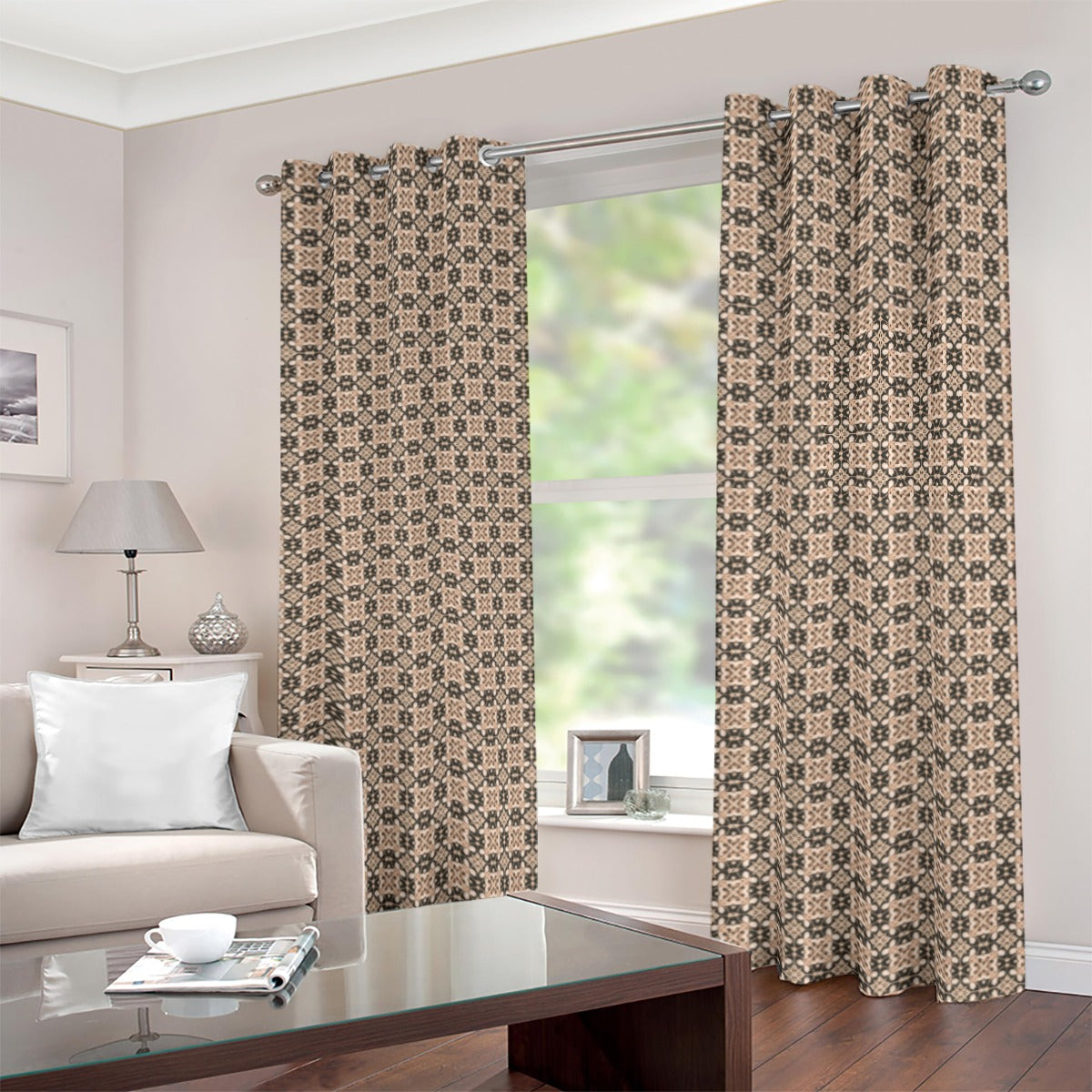 AC BAROQUE Blackout Grommet Curtains | 265(gsm)