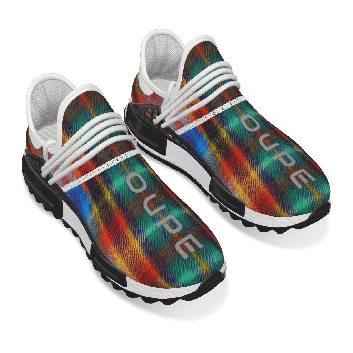 OUPE TARTAN MESH SNEAKERS Men's