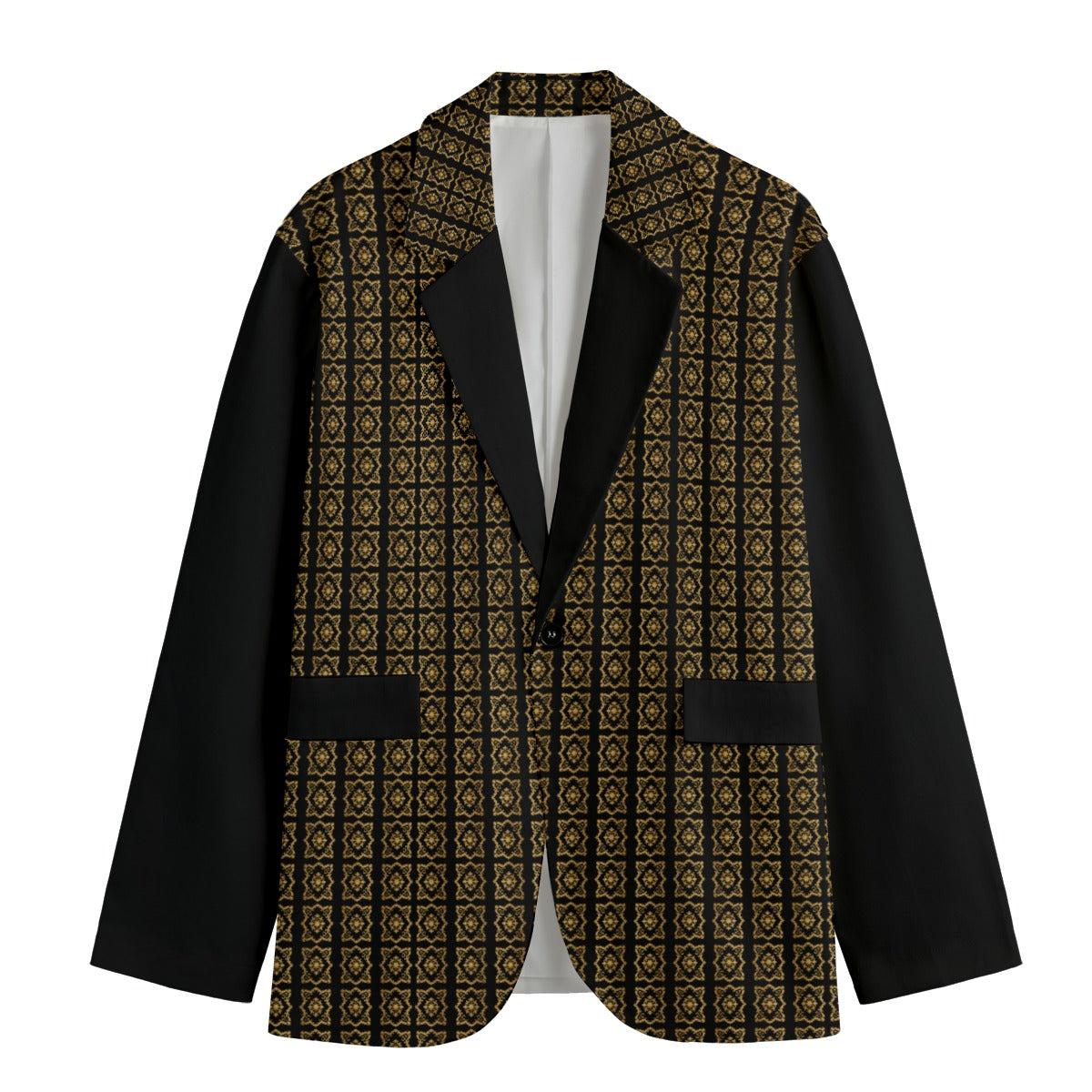 AC BAROQUE "Havana" Men's Casual Flat Lapel Collar Blazer | 245GSM Cotton