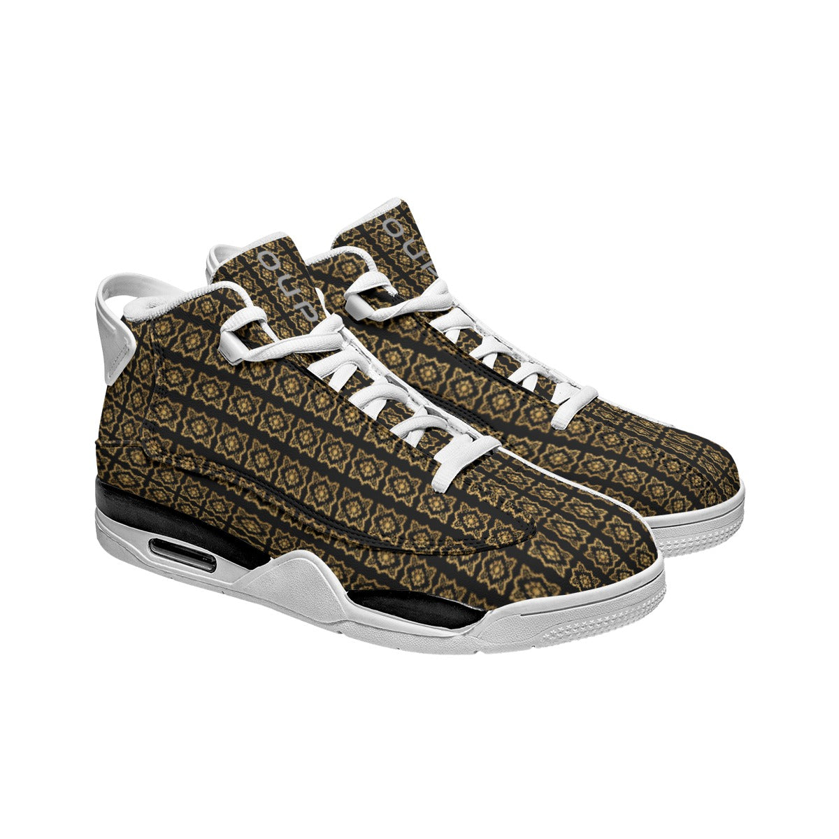 OUPE BAROQUE Men's Shock Absorption/Non-Slip Basketball Shoes