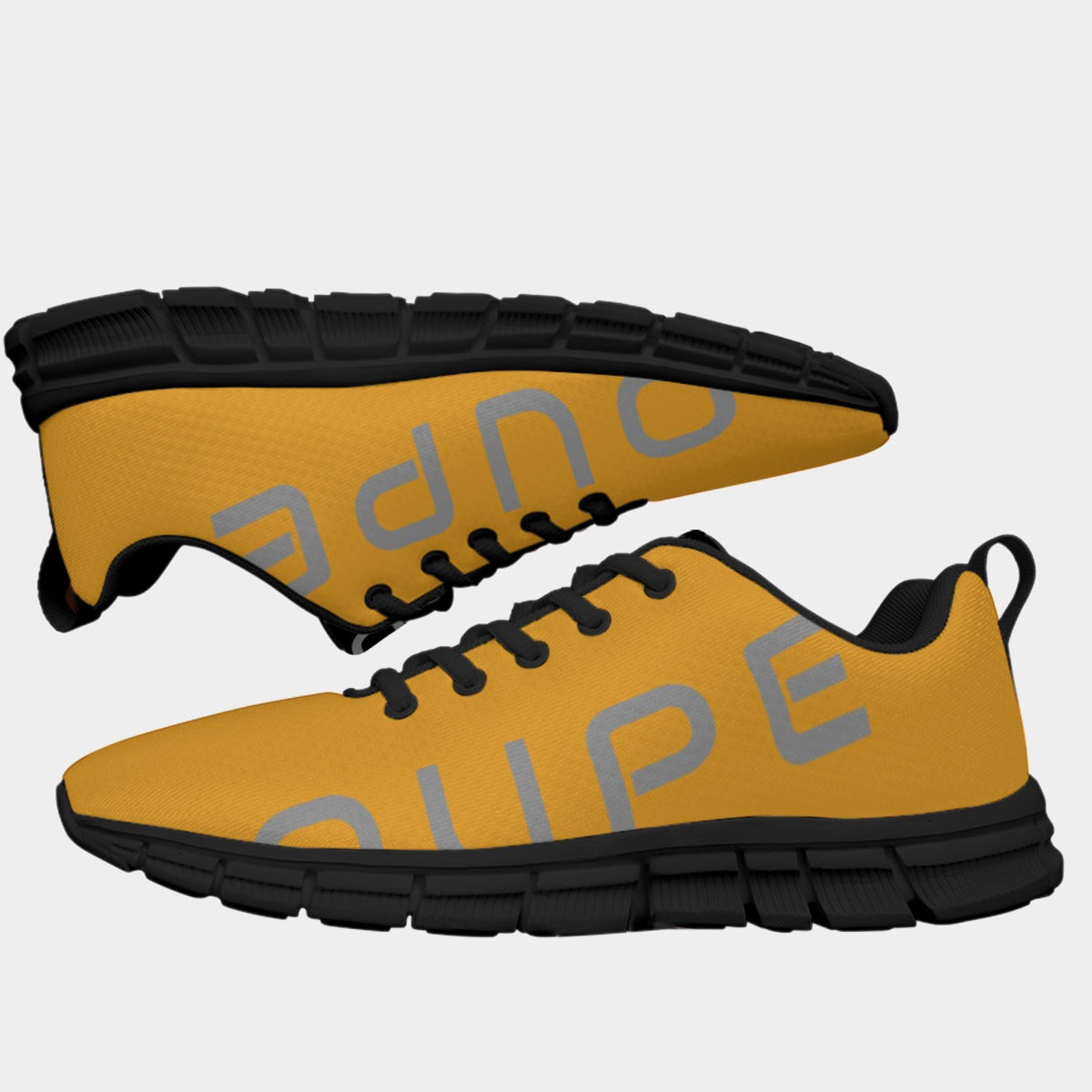 OUPE Men's Sports Shoes With Black Sole