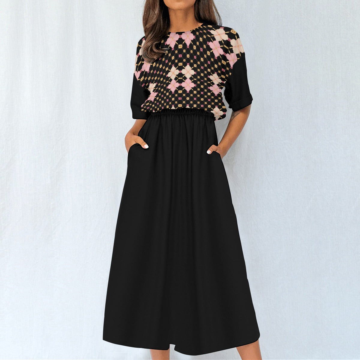 AC KAMI II Women's Elastic Waist Dress