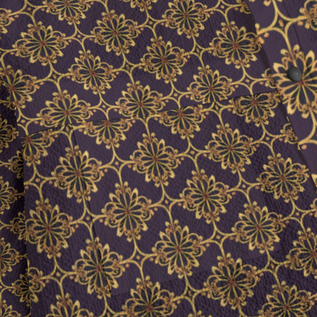 OUPE BAROQUE Men's Casual Lapel Jacket