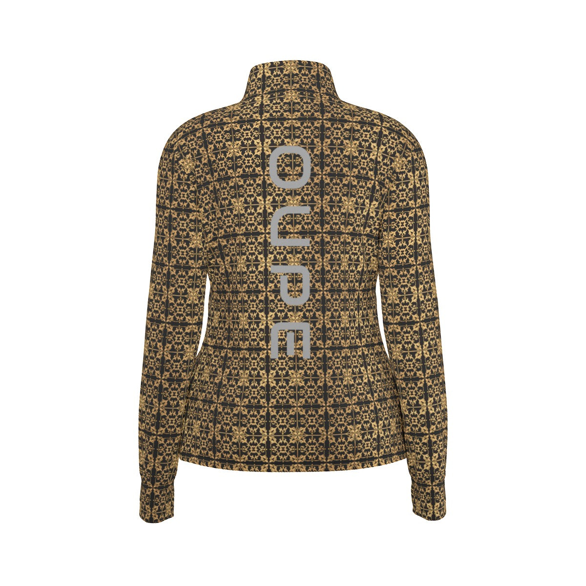 OUPE All-Over Print Women's Long Sleeve Thumbhole Jacket