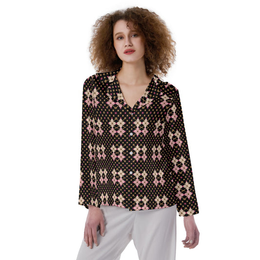 AC KAMI Women's Lapel Pyjamas