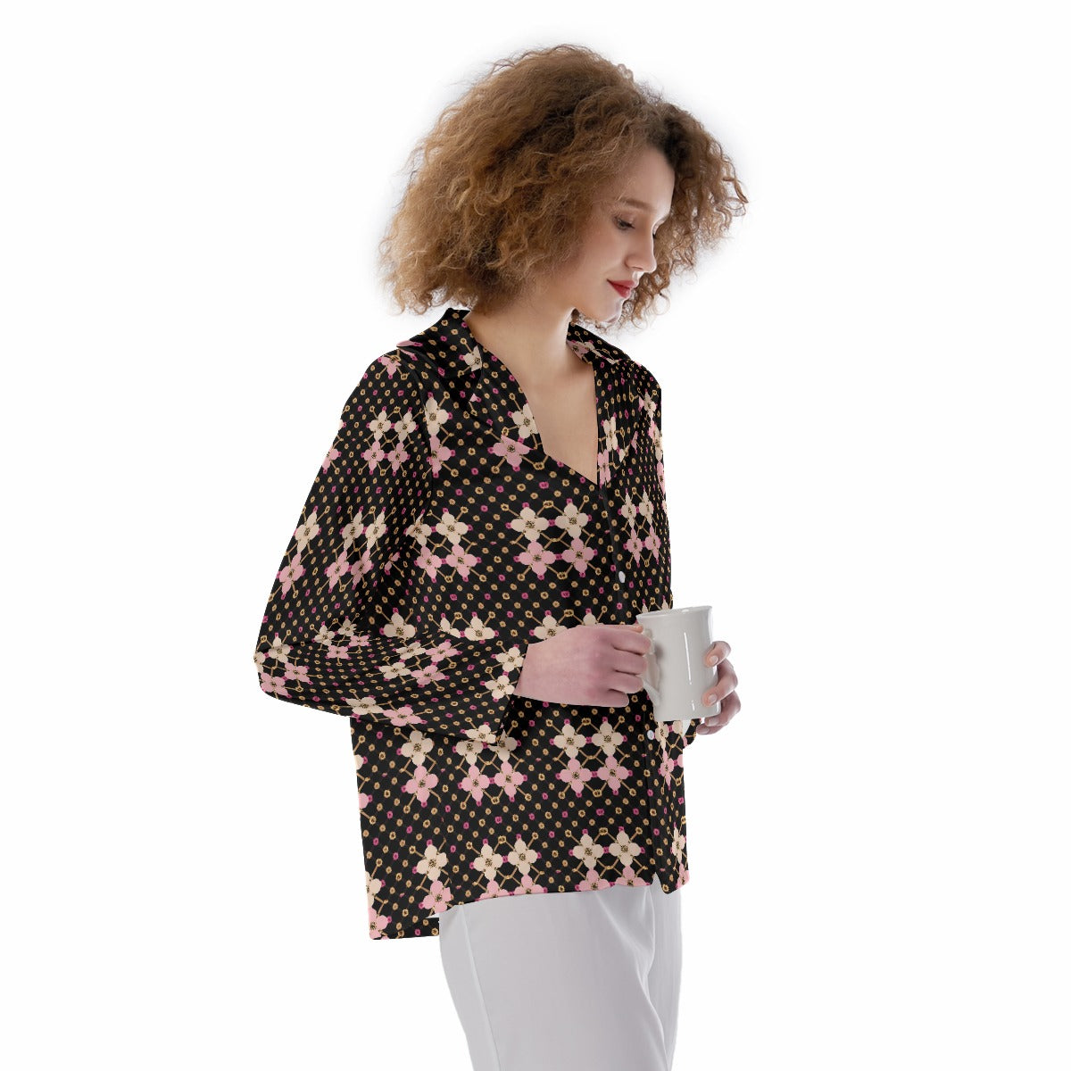 AC KAMI Women's Lapel Pyjamas