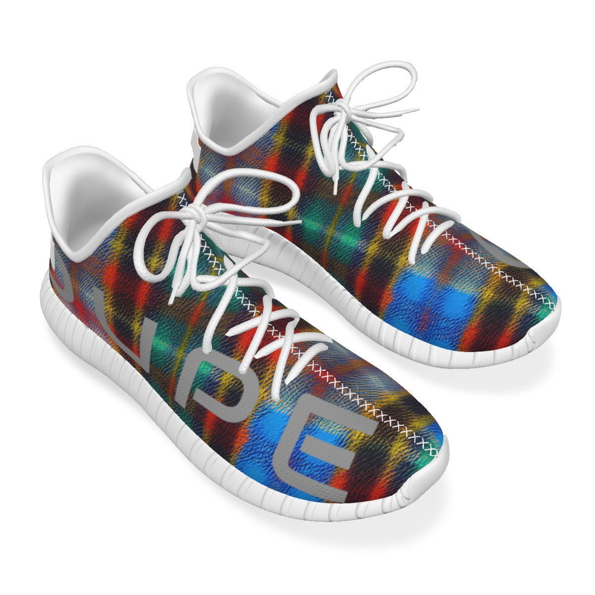 OUPE TARTAN COCONUT SNEAKERS