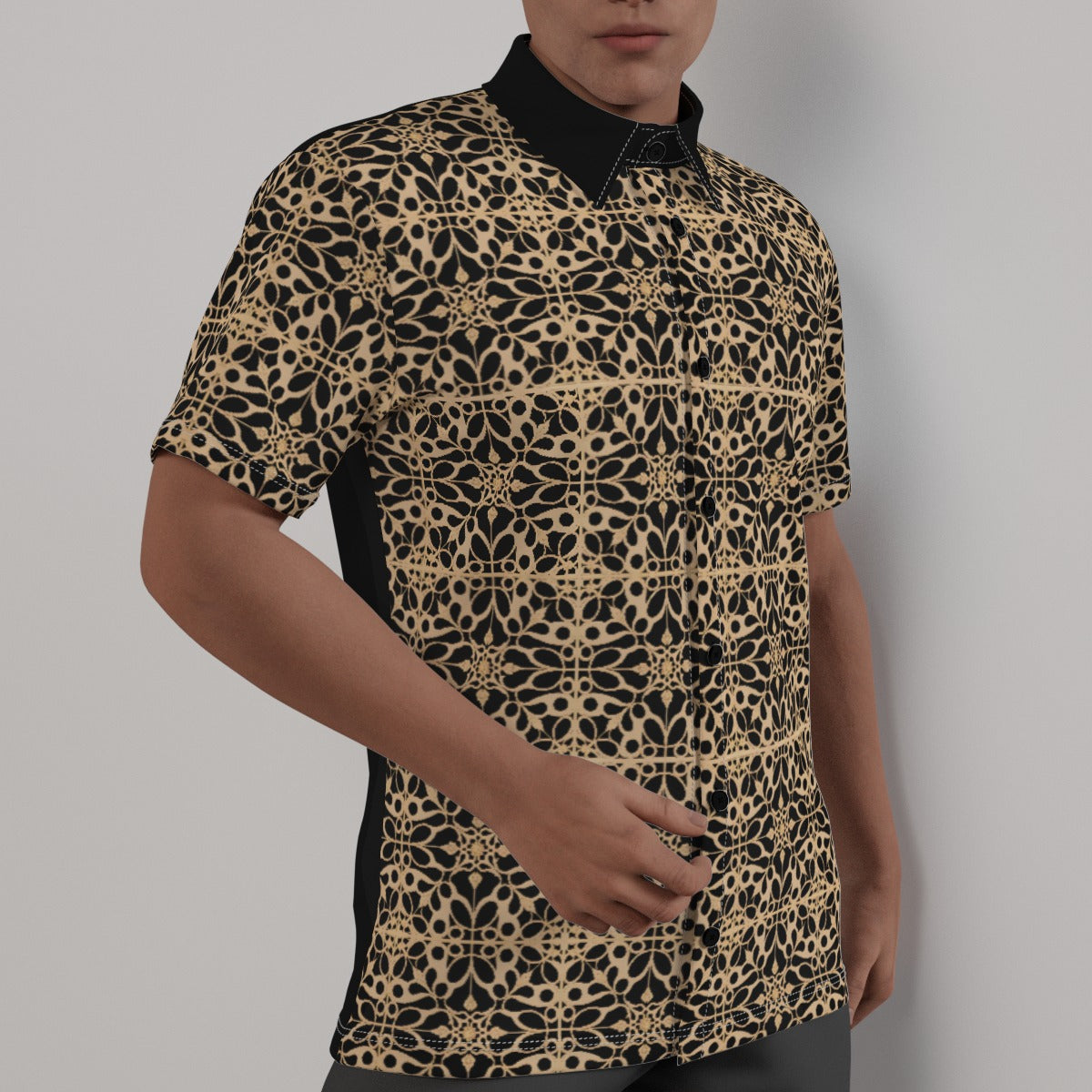 AC BAROQUE All-Over Print Men's Shirt