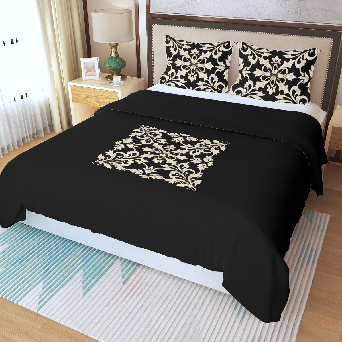 AC BAROQUE Three Piece Duvet Cover Set
