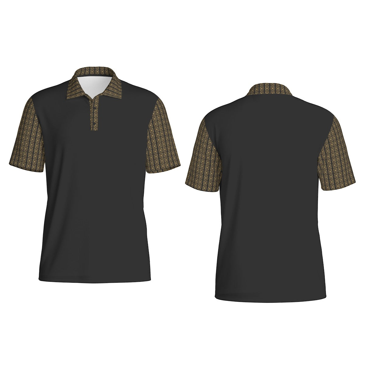 AC BAROQUE Men's Golf Polo Collar Jersey