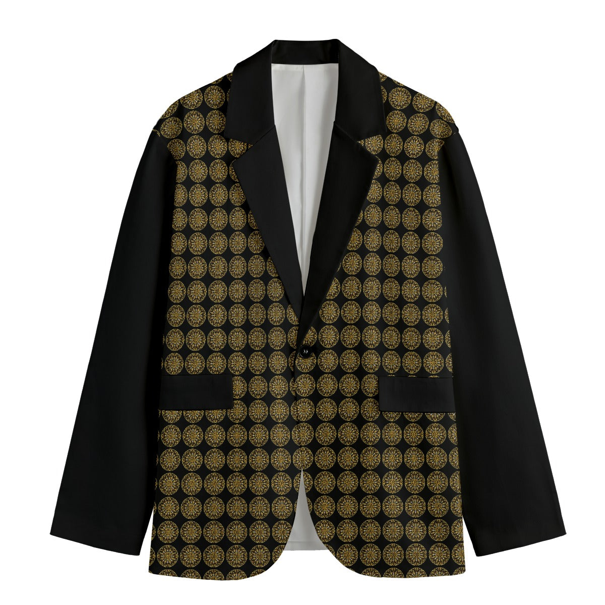 AC BAROQUE Men's Lapel Collar Blazer | 245GSM Cotton