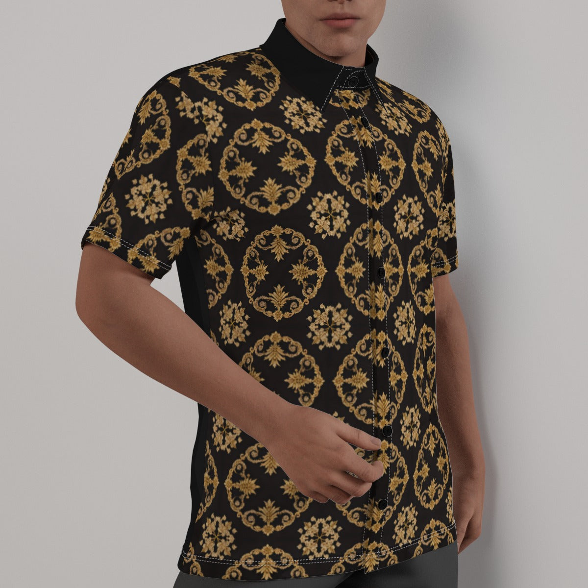 AC BAROQUE All-Over Print Men's Shirt
