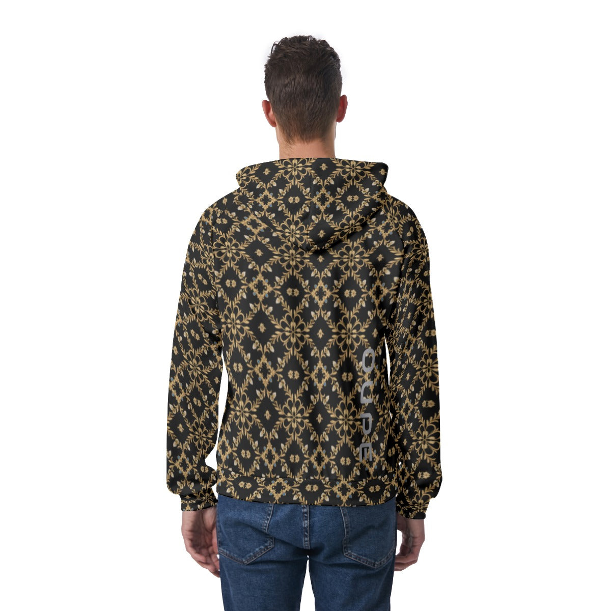 OUPE BAROQUE Men's RAGLAN PULLOVER HOODIE