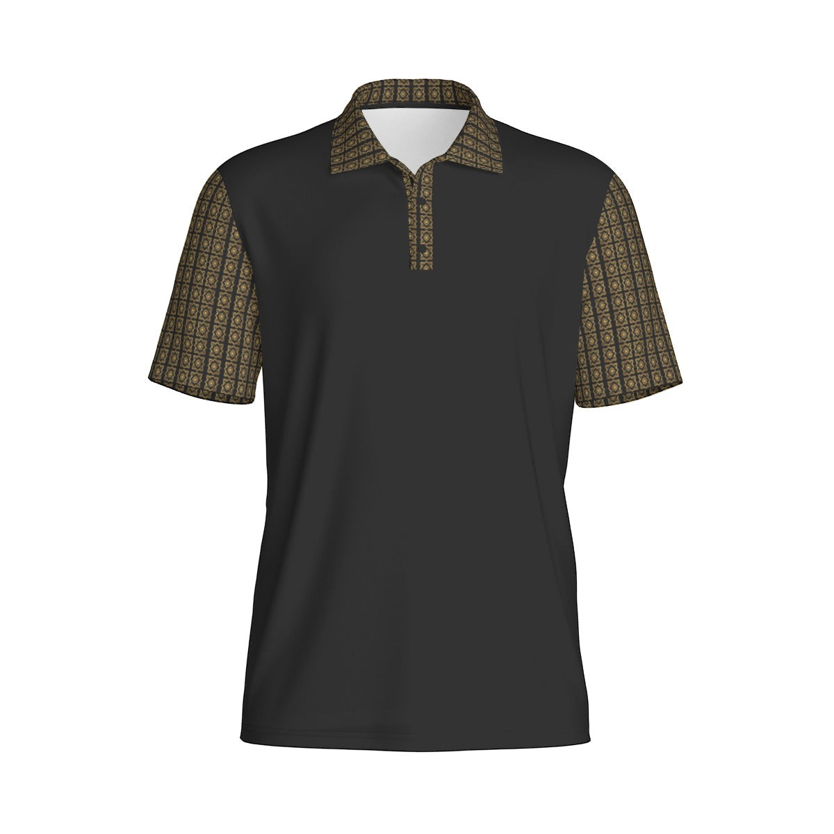 AC BAROQUE Men's Golf Polo Collar Jersey