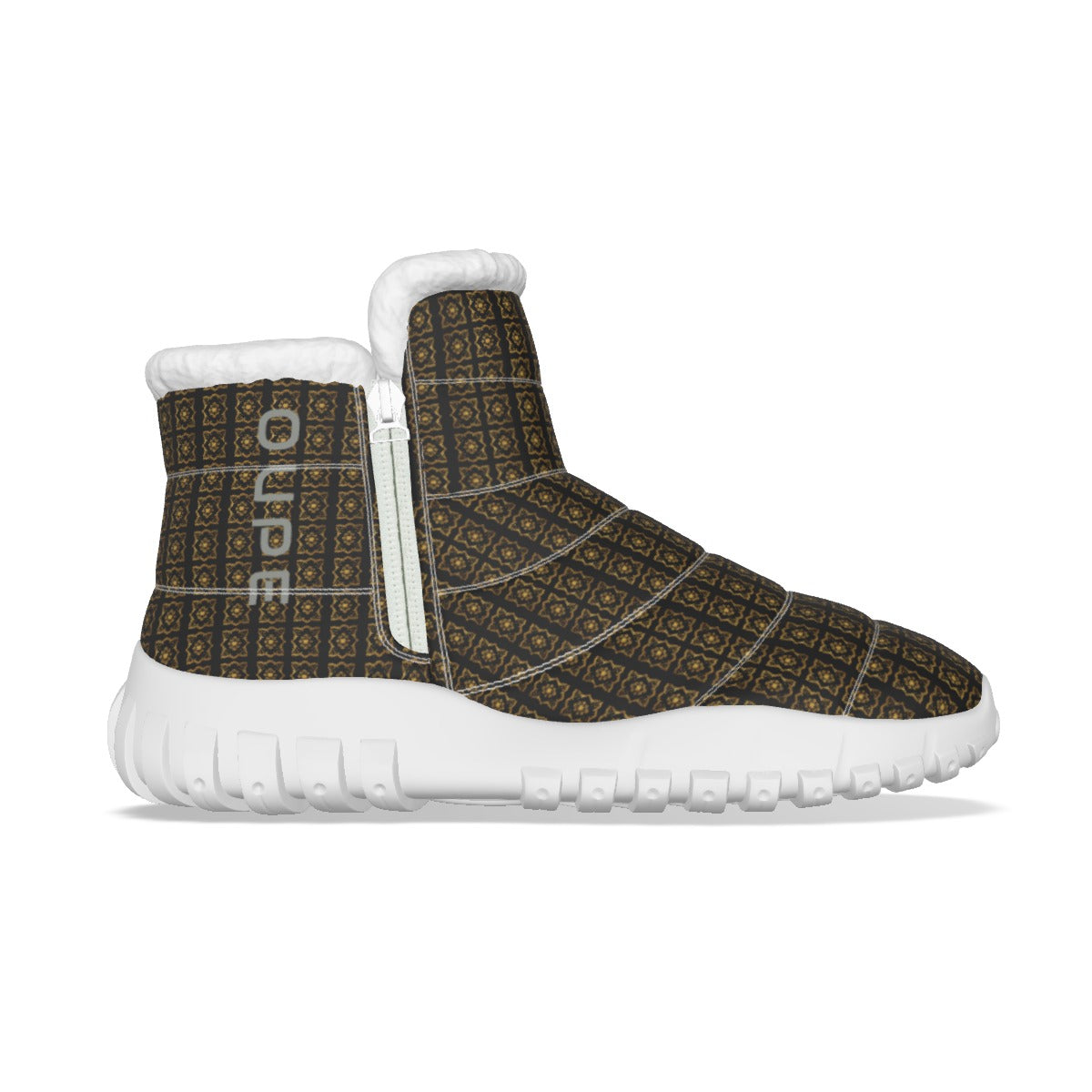 OUPE BAROQUE Men's Zip-up Snow Boots