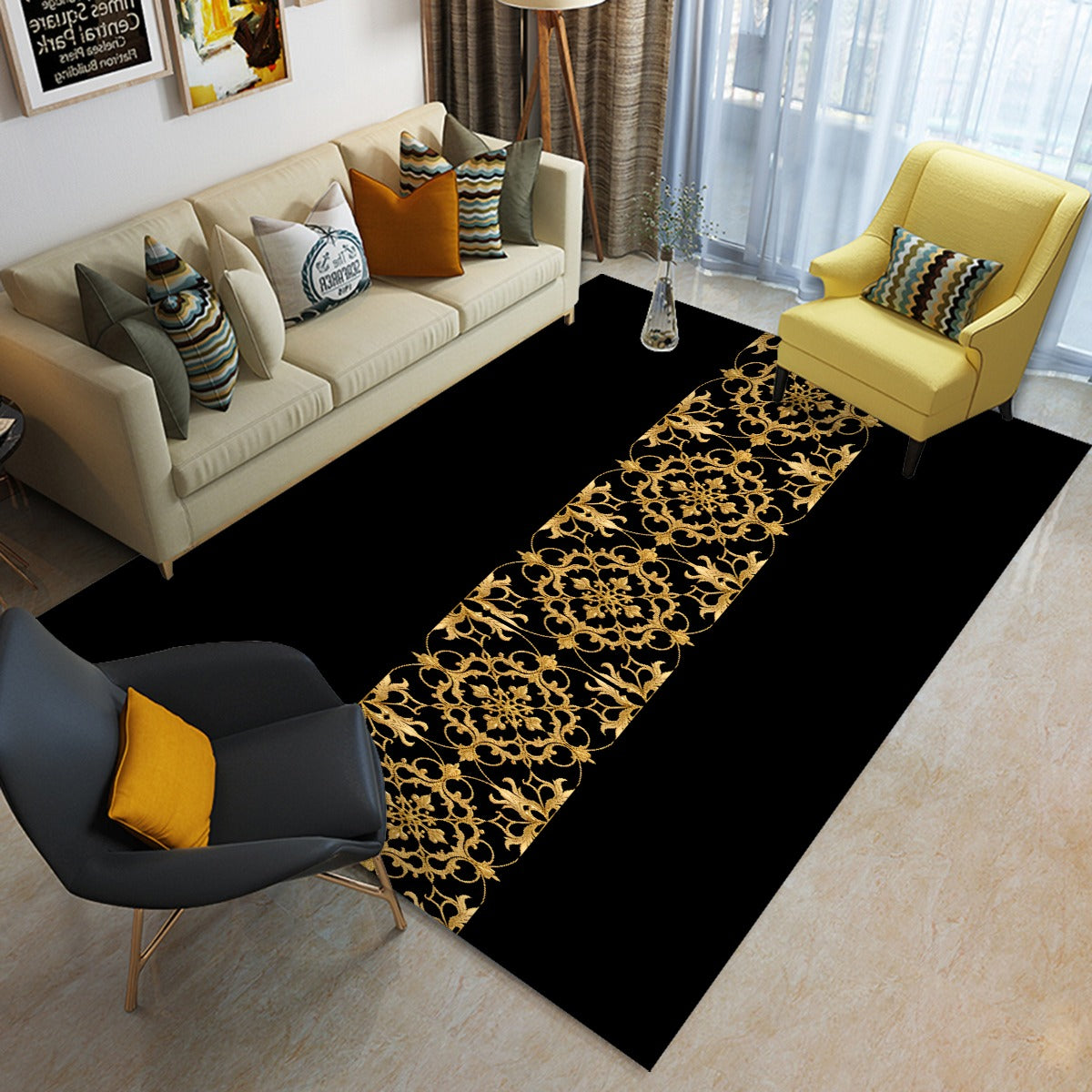 AC BAROQUE (Countess) Foldable Rectangular Floor Mat