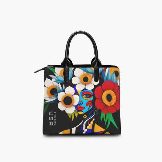 DNA GIRL USA Fashion Square Tote Bag