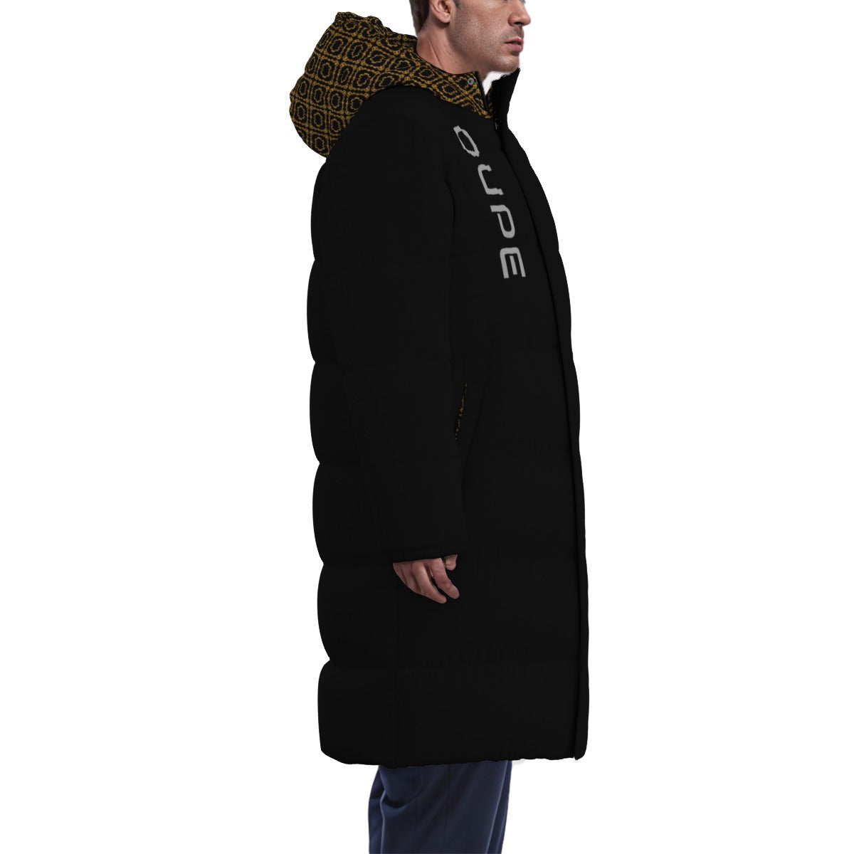 AC BAROQUE (Black) Unisex Long Down Jacket