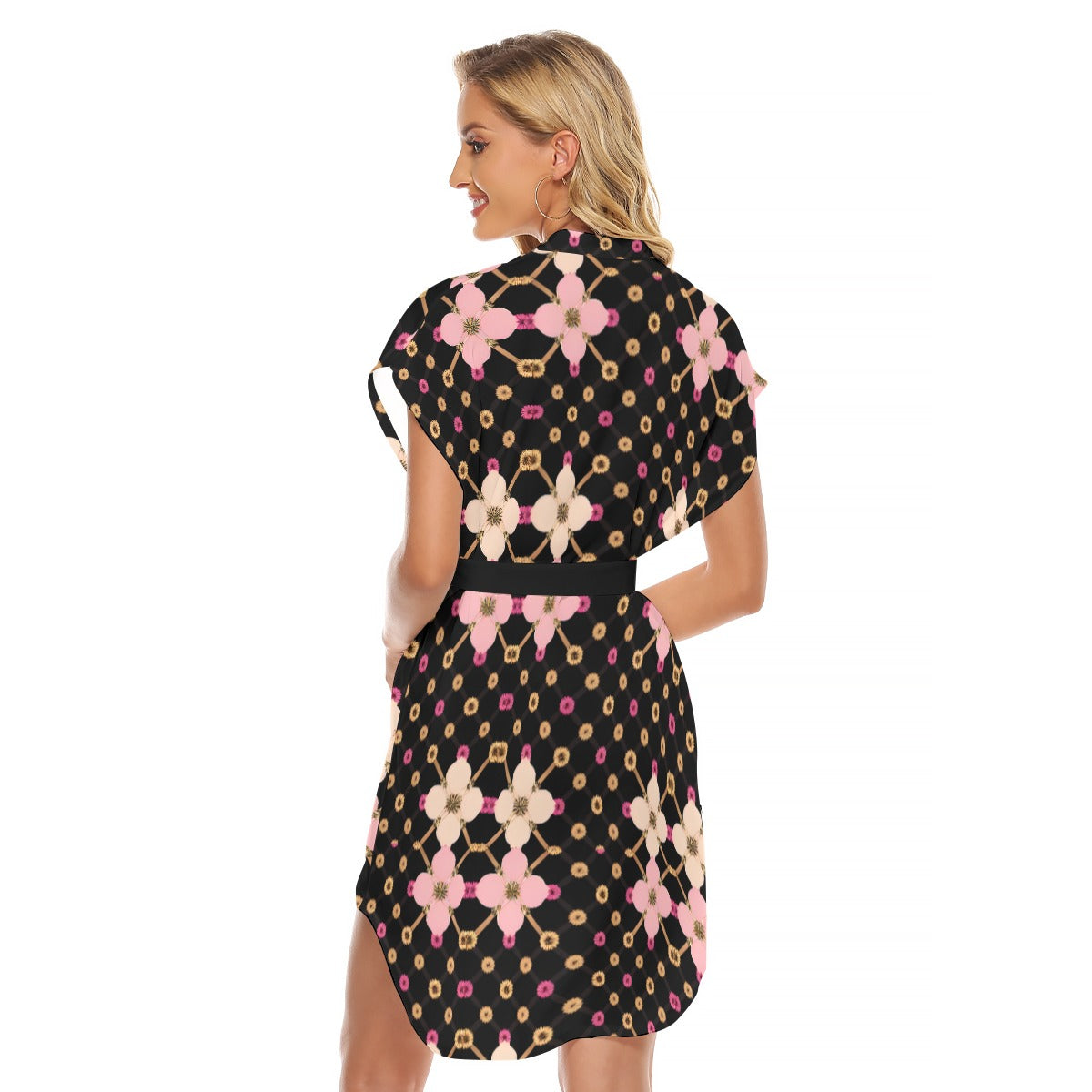 AC KAMI Women's Dress With Belt