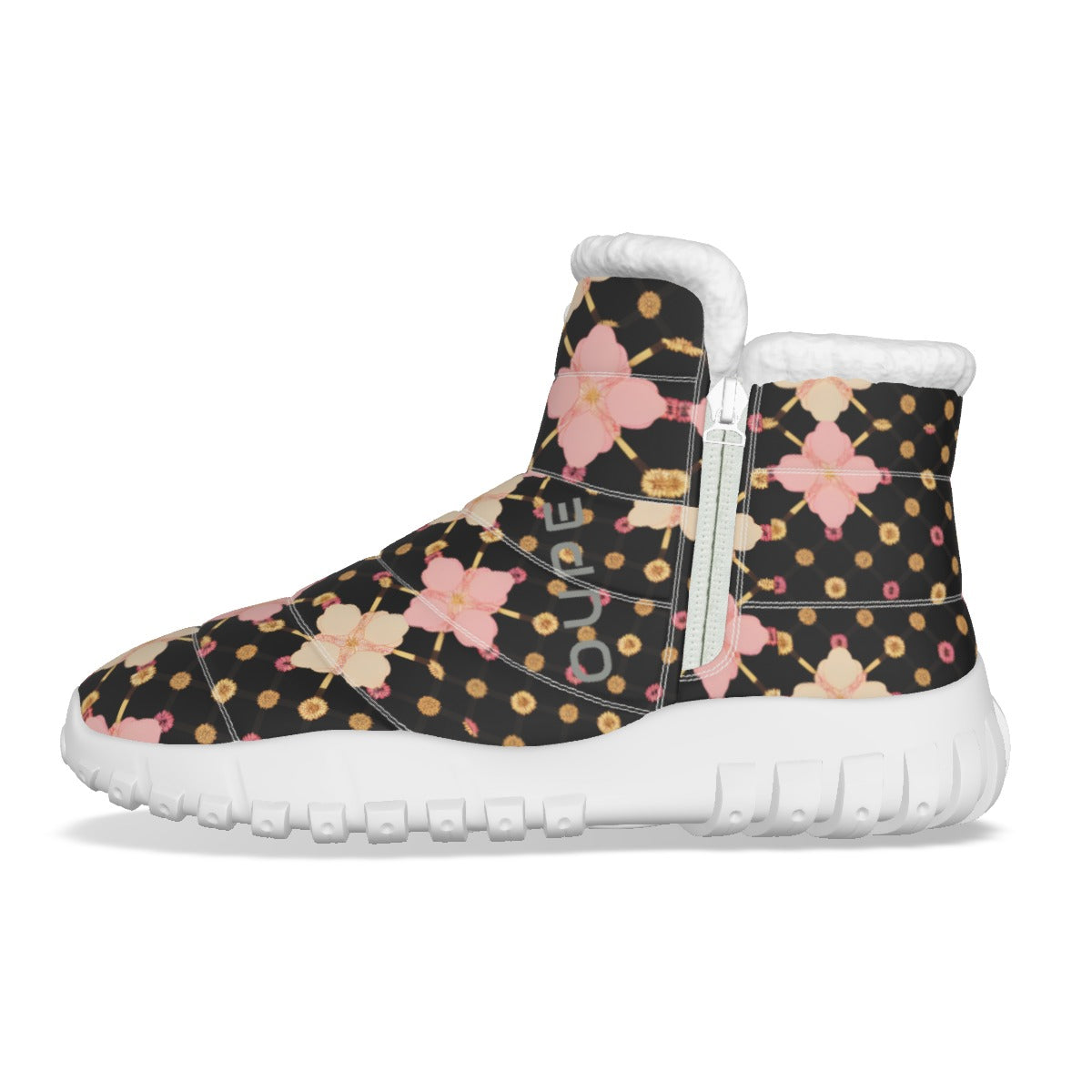 AC KAMI OUPE "SUPER COMFORTABLE' Women's Zip-up Snow Boots