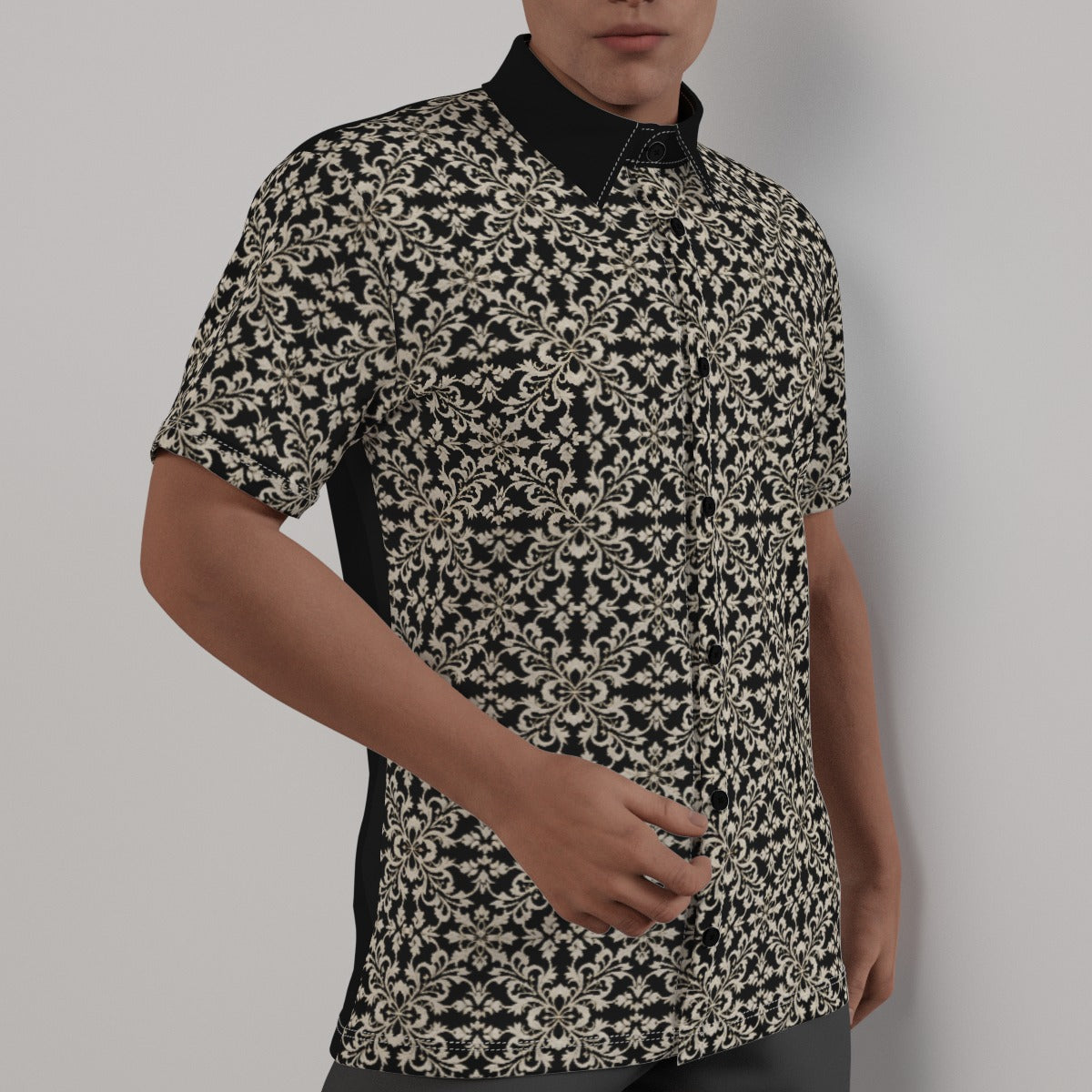 AC BAROQUE All-Over Print Men's Shirt