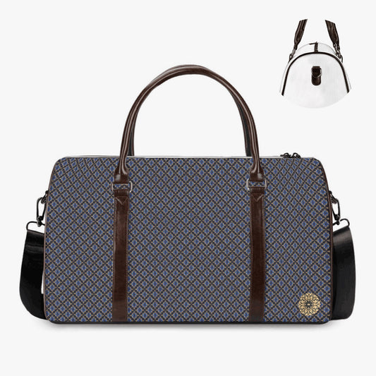 AC BAROQUE All over print Duffle Overnight Bag