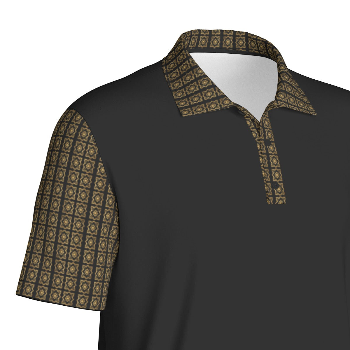 AC BAROQUE Men's Golf Polo Collar Jersey
