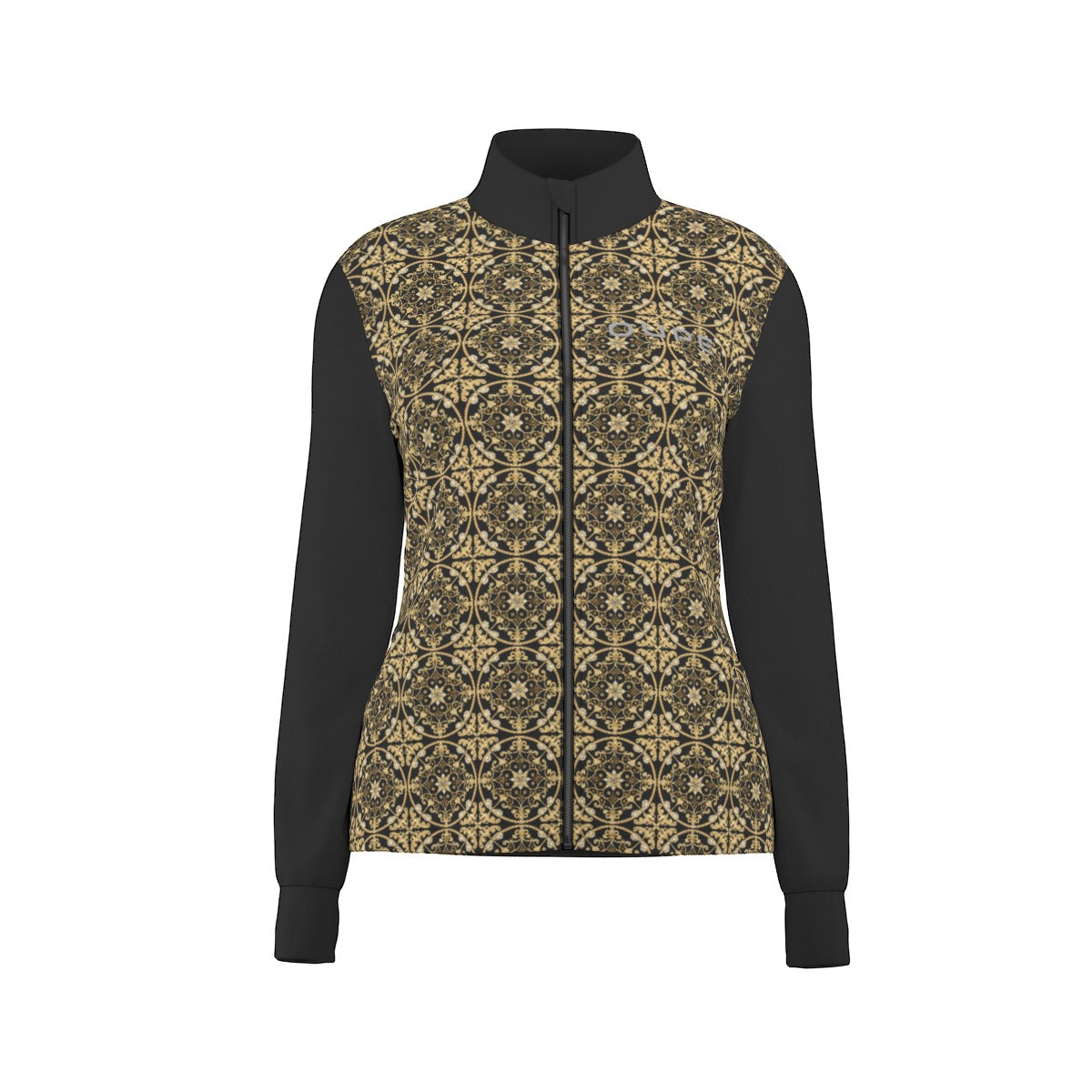 OUPE All-Over Print Women's Long Sleeve Thumbhole Jacket