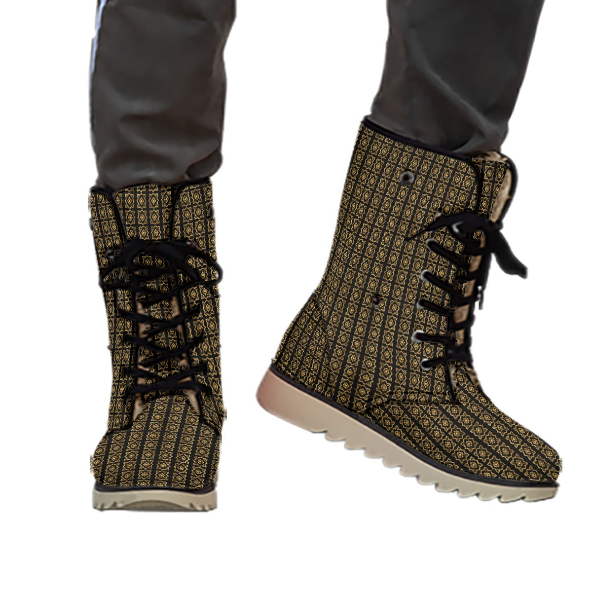 AC BAROQUE Men's Outdoors Plush Boots