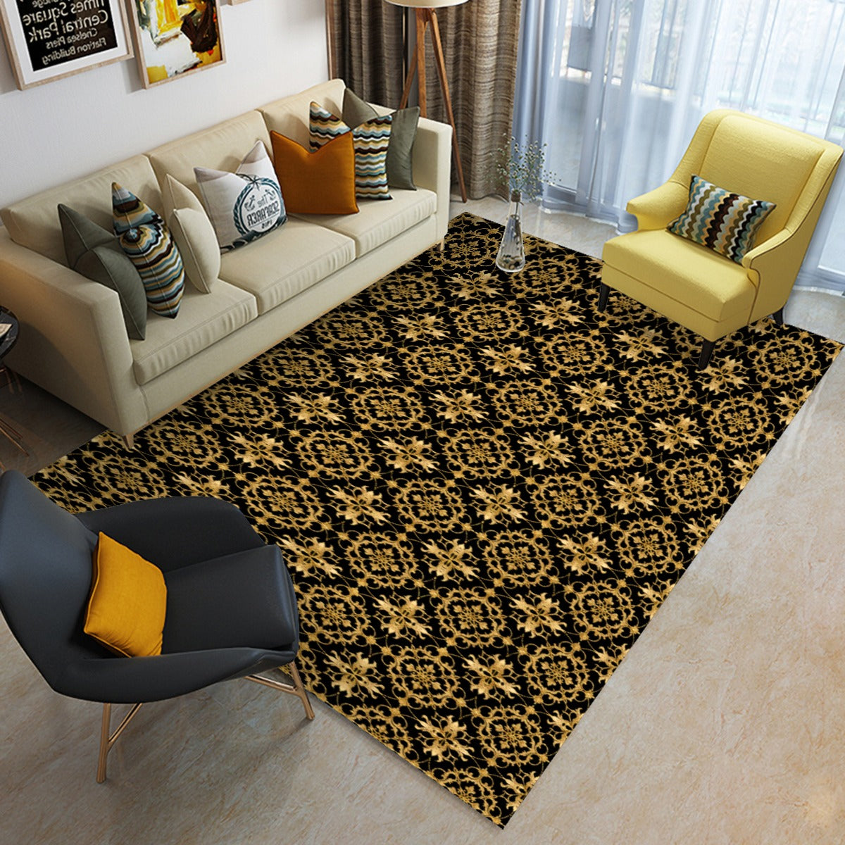 AC BAROQUE (Countess) Foldable Rectangular Floor Mat