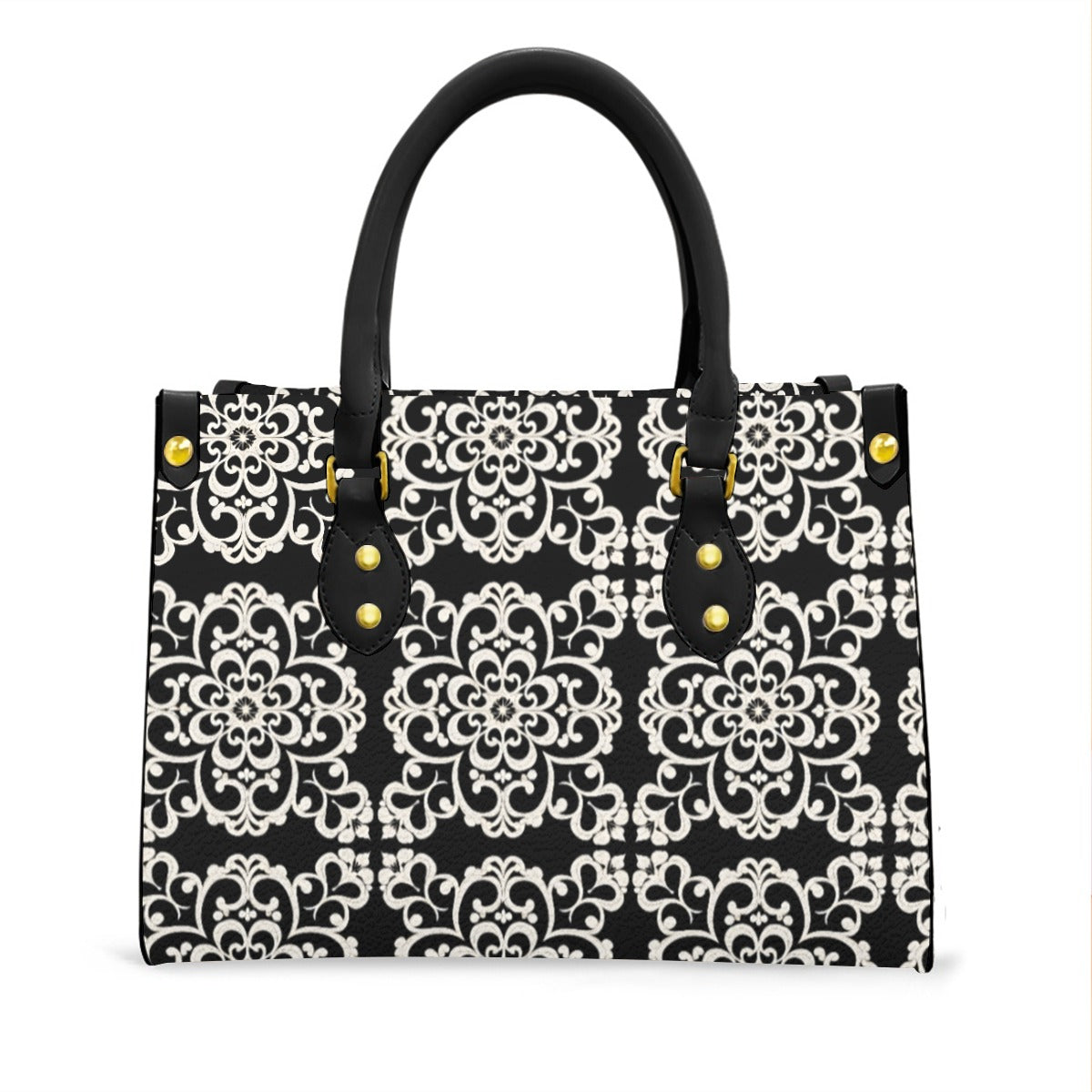 OUPE Women's Tote Bag With Black Handle