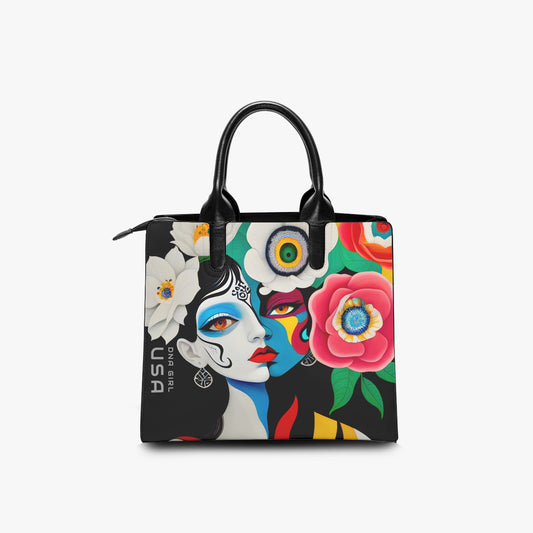 DNA GIRL USA Square Tote Bag
