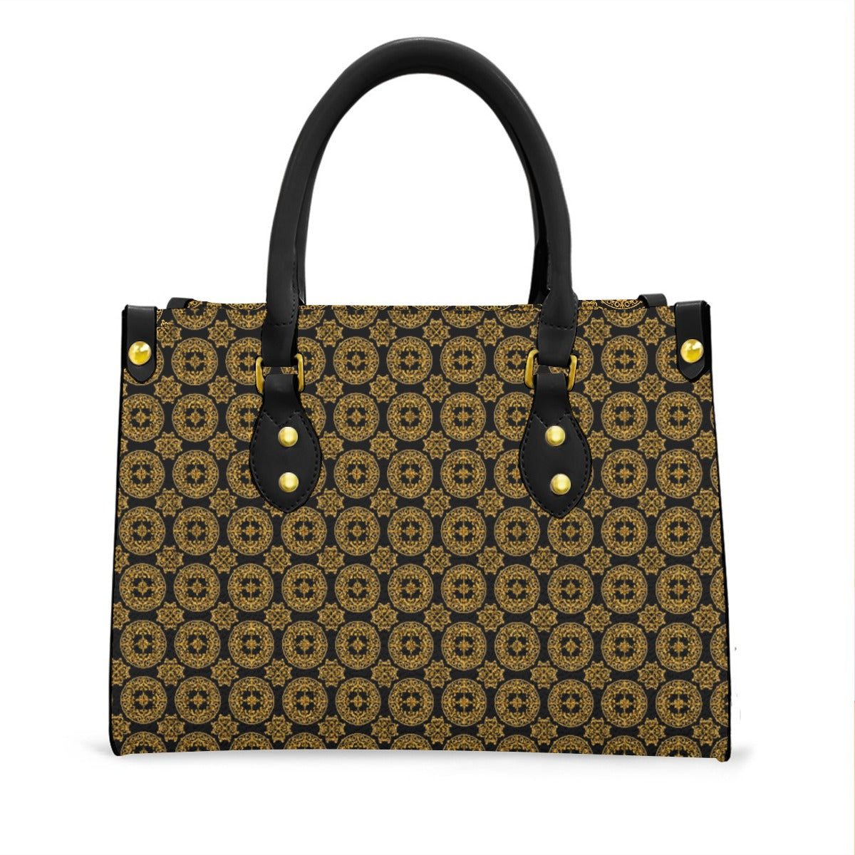 Women's (Ambassador) Tote Bag With Black Handle AC BAROQUE