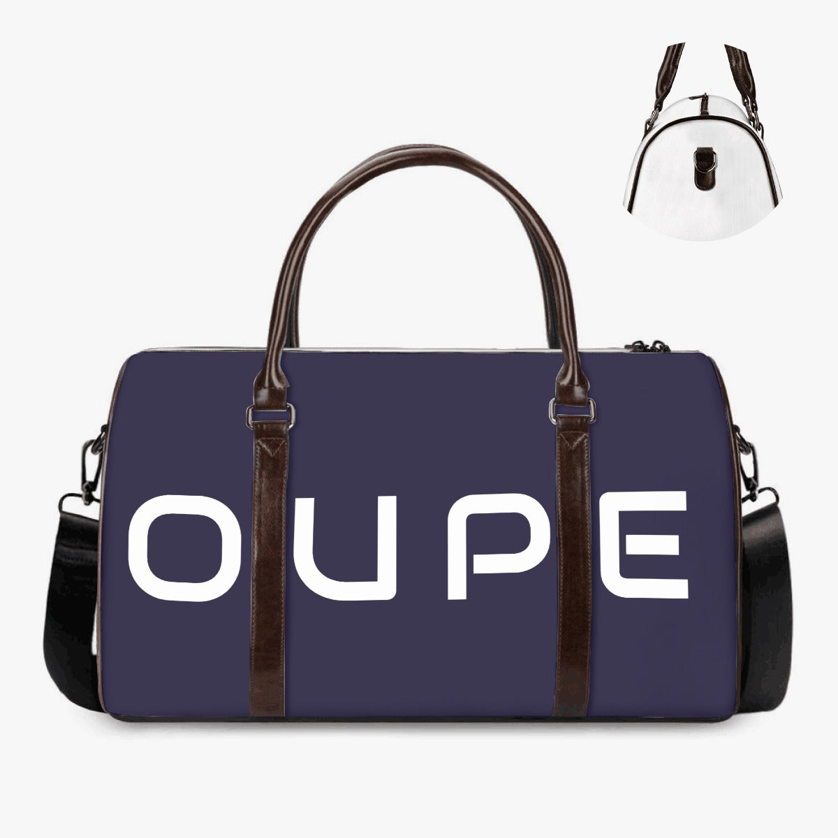 ANA COUPER "OUPE" (Navy) Duffle Bag