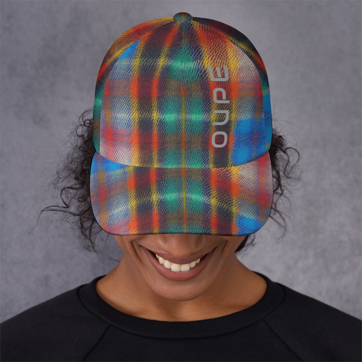 OUPE TARTAN Peaked Cap