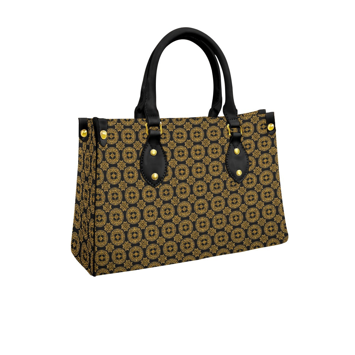 Women's (Ambassador) Tote Bag With Black Handle AC BAROQUE