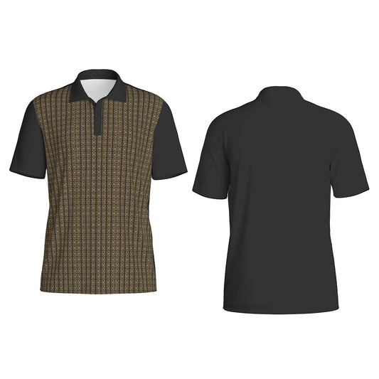 AC BAROQUE  Print Men's Polo Collar Golf Jersey