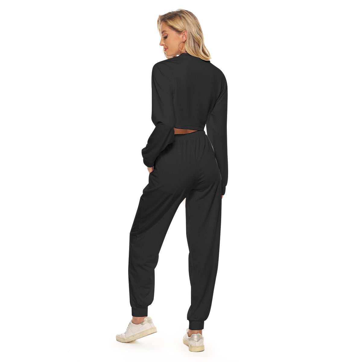 AC KAMI Women's Crop Sweatshirt Suit