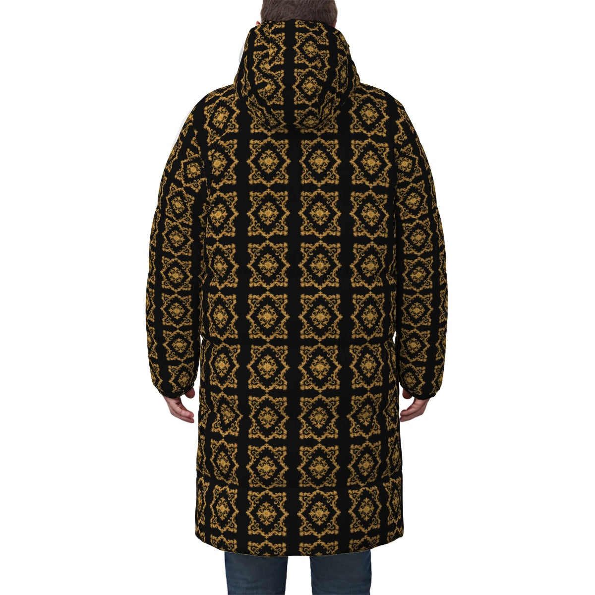 ANA COUPER Long Down Puffer Jacket AC Baroque style