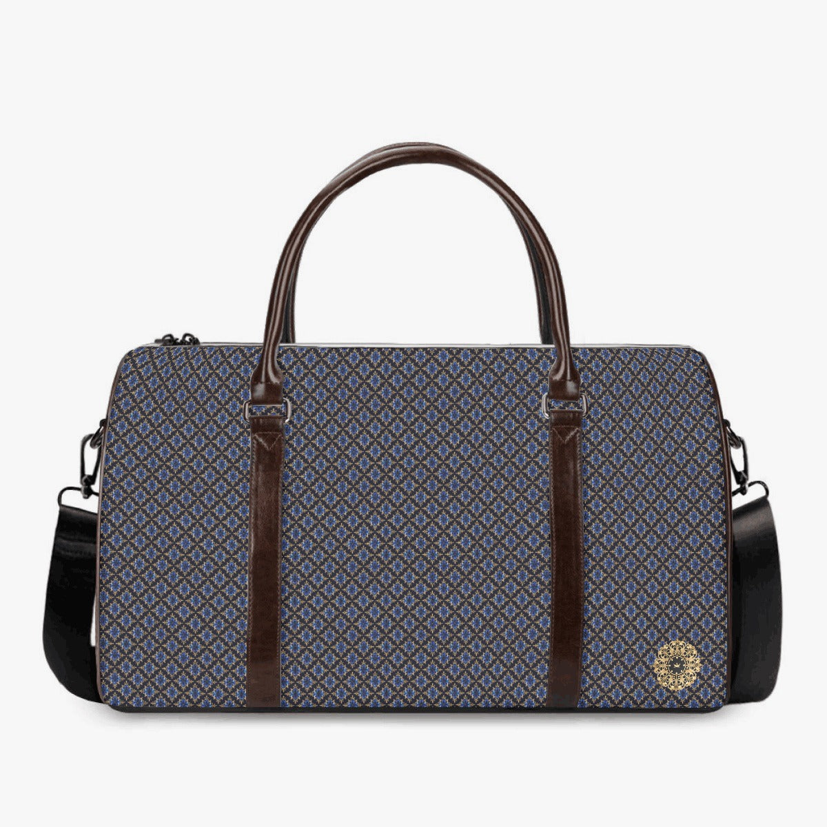 AC BAROQUE All over print Duffle Overnight Bag