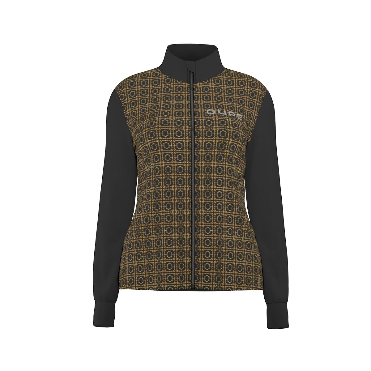 OUPE All-Over Print Women's Long Sleeve Thumbhole Jacket