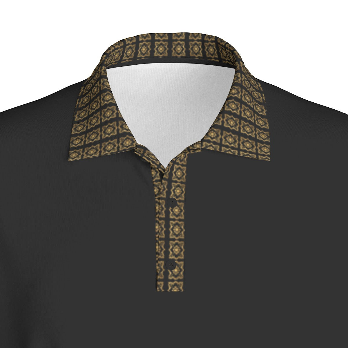 AC BAROQUE Men's Golf Polo Collar Jersey