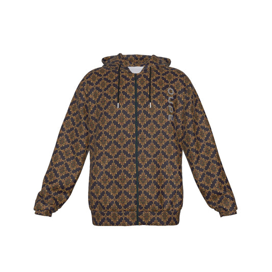 OUPE BAROQUE Men's ZIPPER HOODIE
