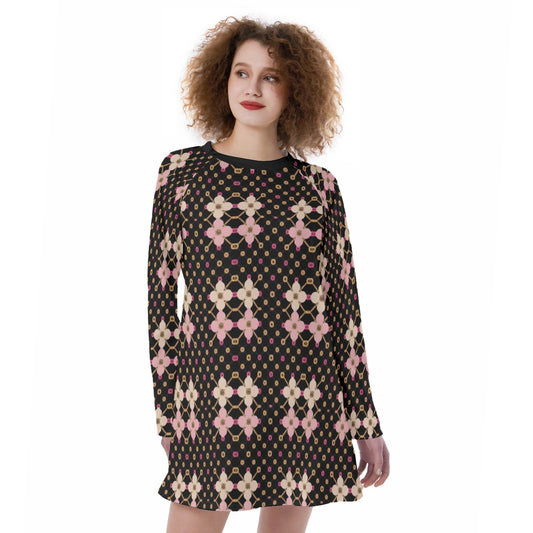 AC KAMI Women's Raglan Sleeve Dress