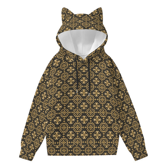 AC BAROQUE  Women’s Hoodie With Decorative Ears