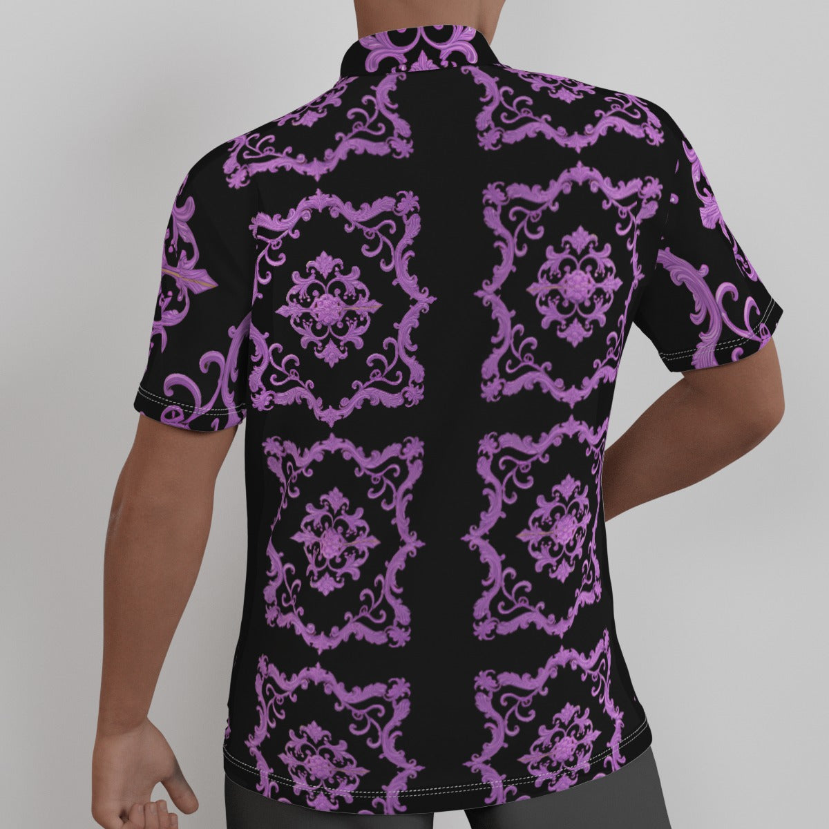 AC BAROQUE All-Over Print Men's Shirt