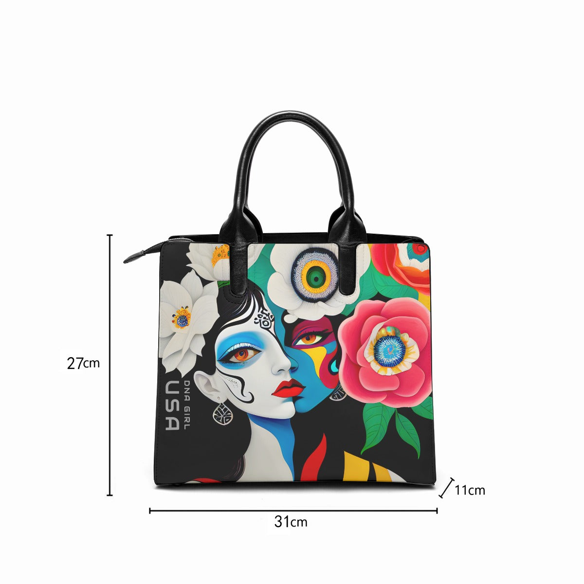 DNA GIRL USA Square Tote Bag