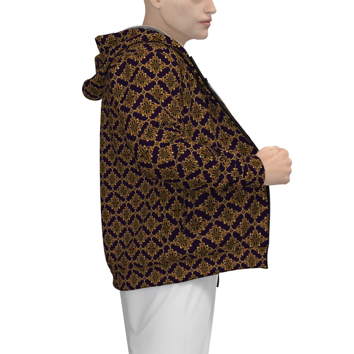 OUPE BAROQUE Men's SHERPA HOODIE